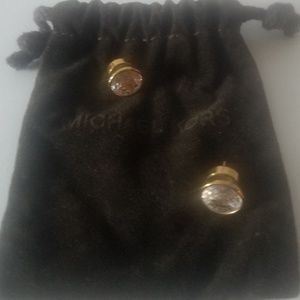 Michael Kors Crystal Stud Brilliance Earrings